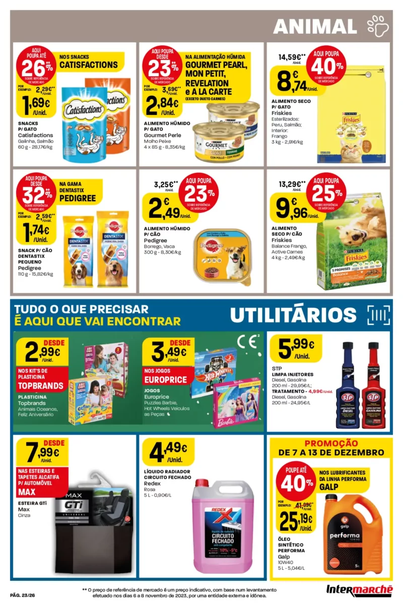 Antevis&atilde;o Folheto Intermarch&eacute; (7 a 13 dezembro)