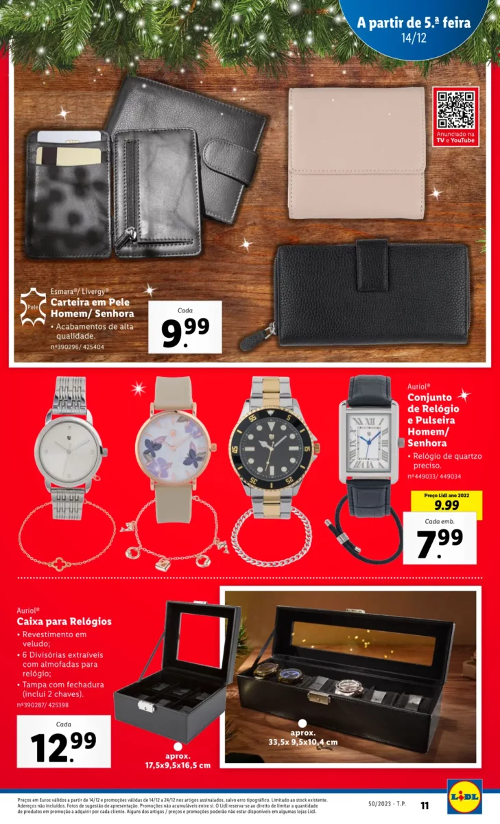 Antevis&atilde;o Folheto LiDL Novidades (a partir de 14 dezembro)