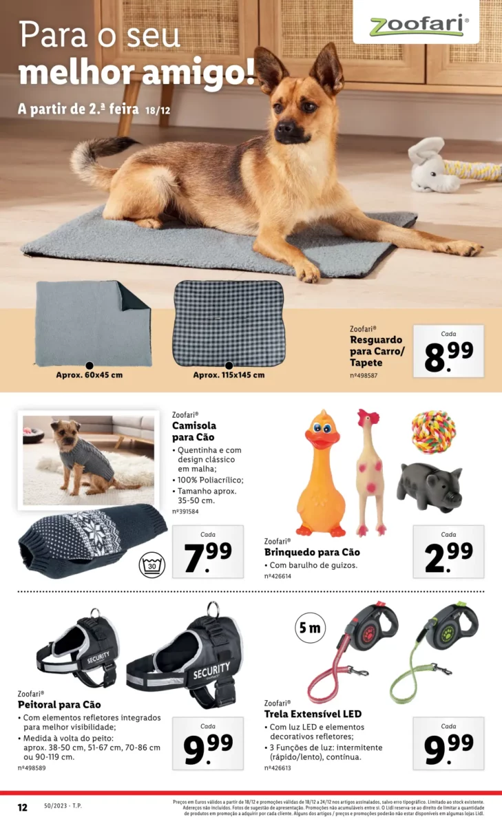 Antevis&atilde;o Folheto LiDL Novidades (a partir de 14 dezembro)