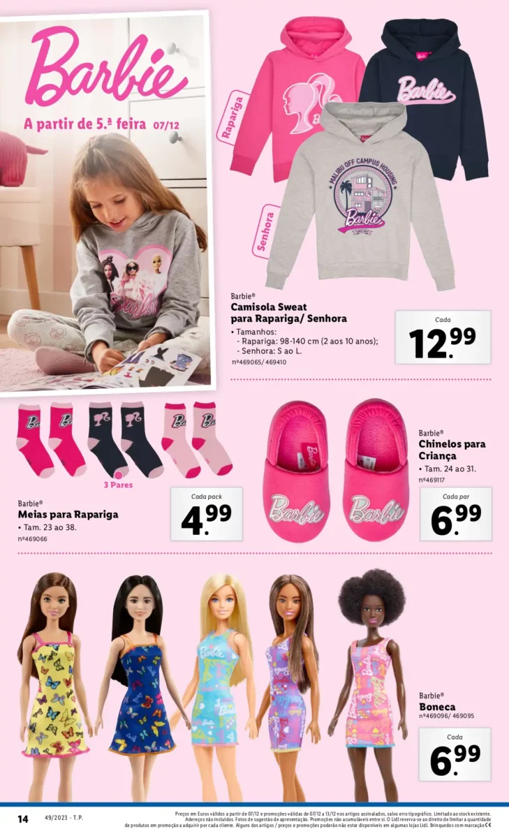 Antevis&atilde;o Folheto LiDL Novidades (a partir de 7 dezembro)