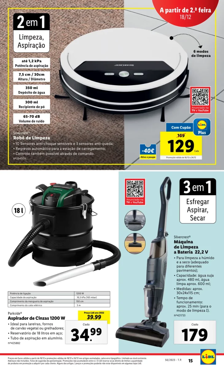 Antevis&atilde;o Folheto LiDL Novidades (a partir de 14 dezembro)