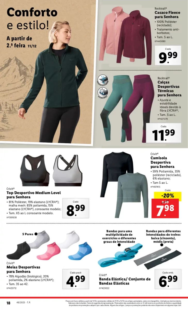 Antevis&atilde;o Folheto LiDL Novidades (a partir de 7 dezembro)