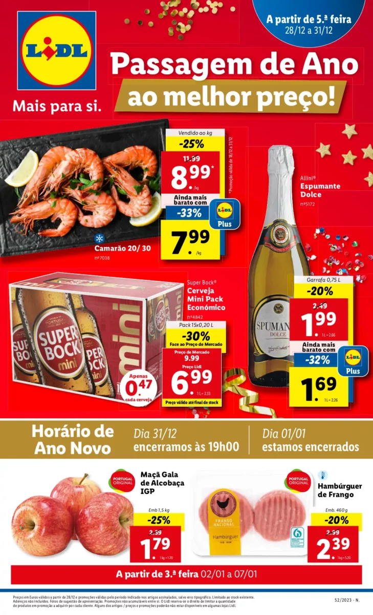 Antevis&atilde;o Folheto LiDL Novidades (a partir de 28 dezembro)