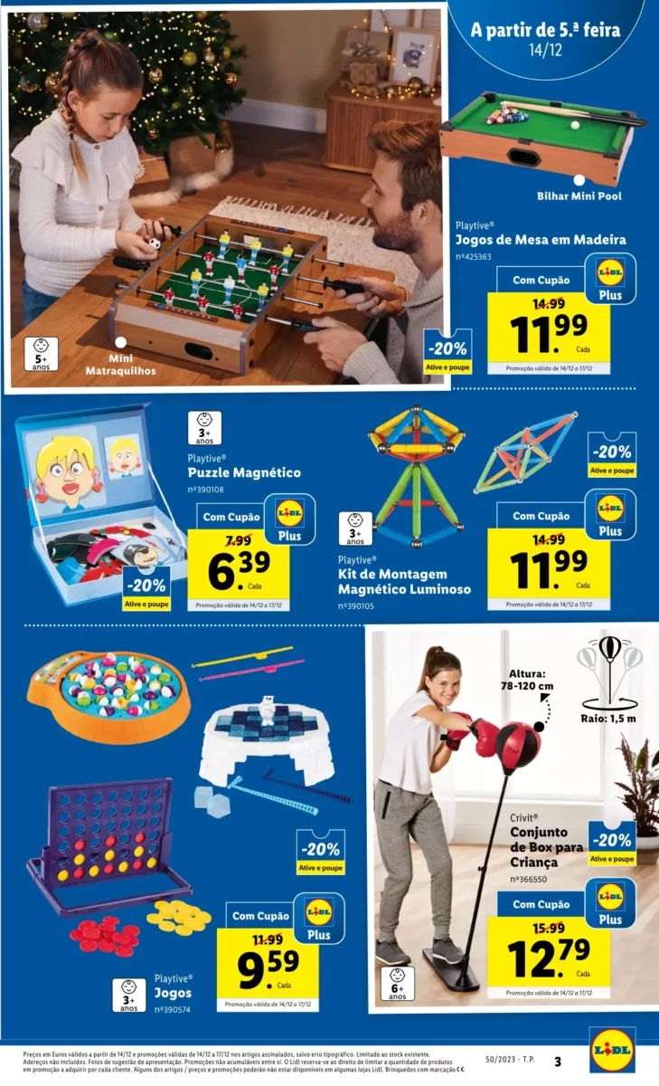 Antevis&atilde;o Folheto LiDL Novidades (a partir de 14 dezembro)