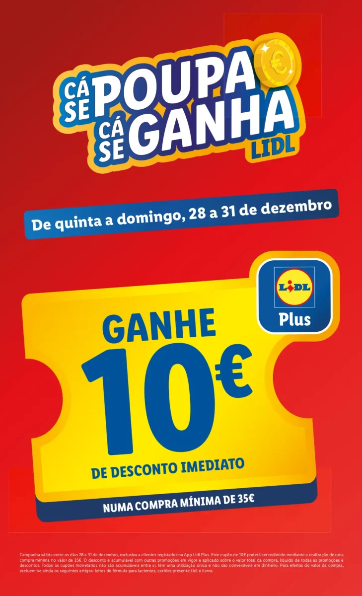 Antevis&atilde;o Folheto LiDL Novidades (a partir de 28 dezembro)