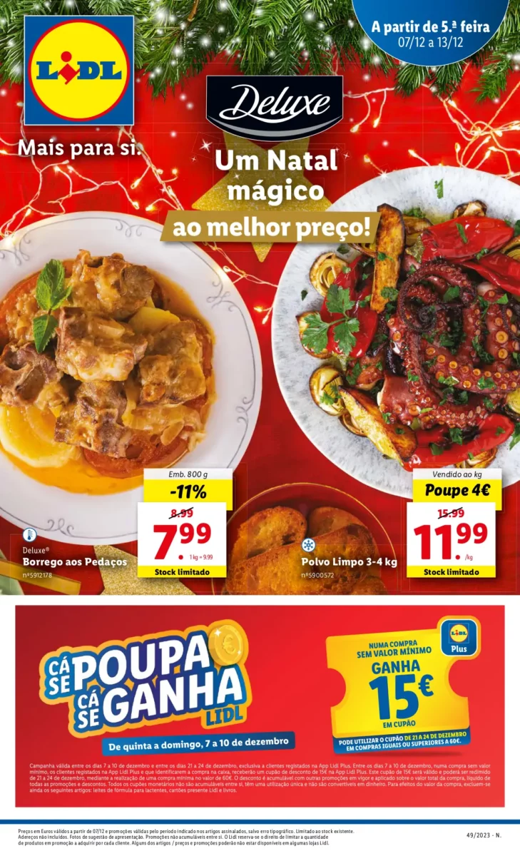 Antevis&atilde;o Folheto LiDL Novidades (a partir de 7 dezembro)