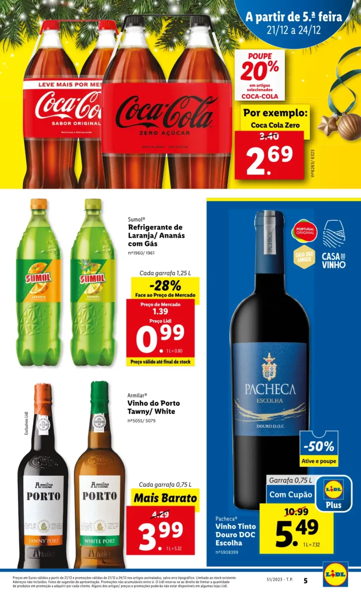 Antevis&atilde;o Folheto LiDL Novidades (21 a 24 dezembro)
