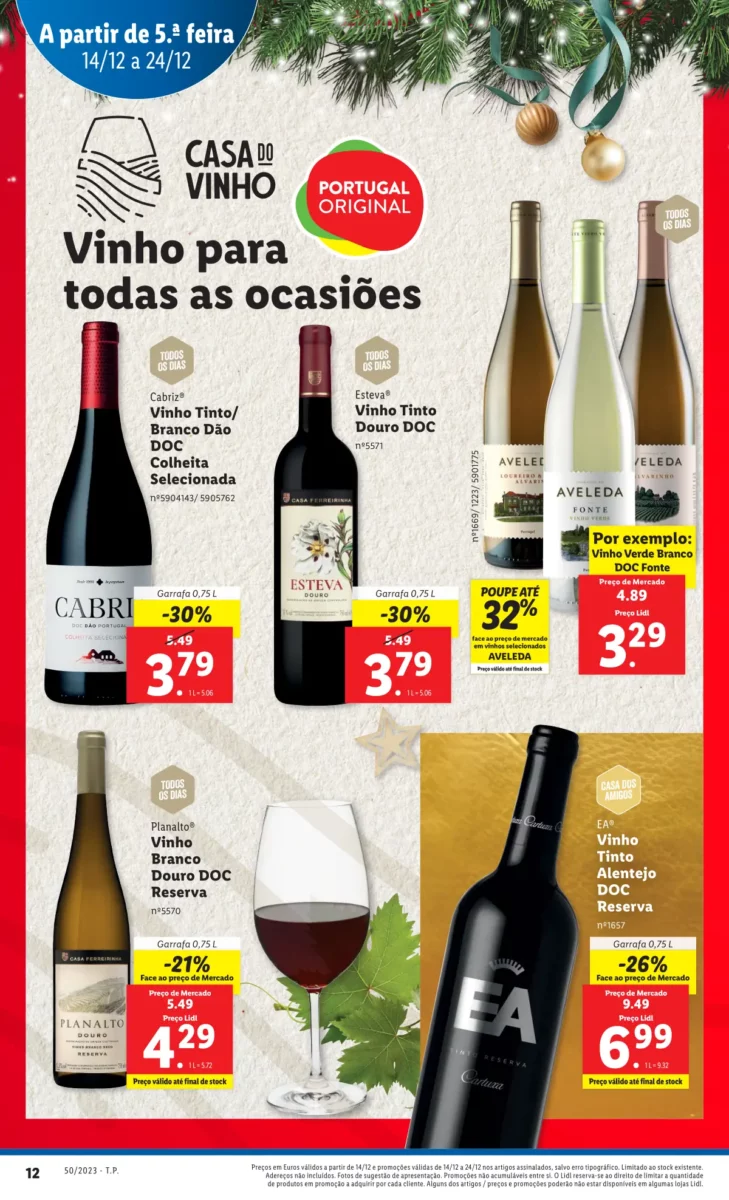 Antevis&atilde;o Folheto LiDL Novidades (a partir de 14 dezembro)