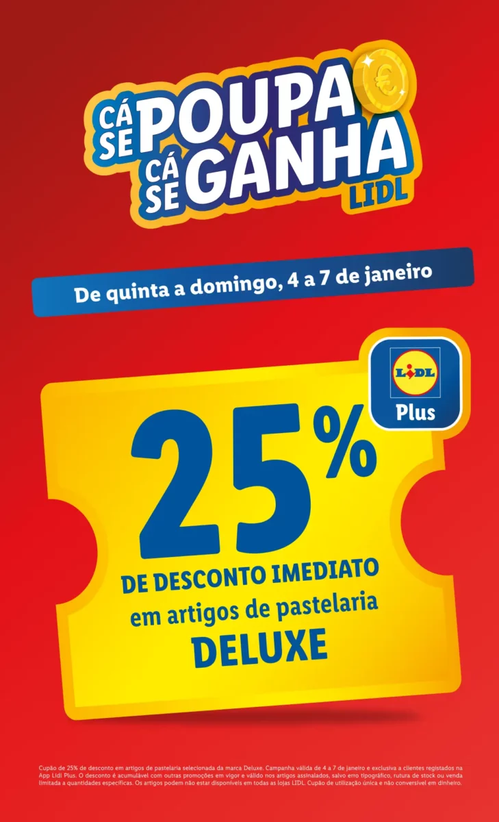 Antevis&atilde;o Folheto LiDL Novidades (a partir de 4 janeiro)