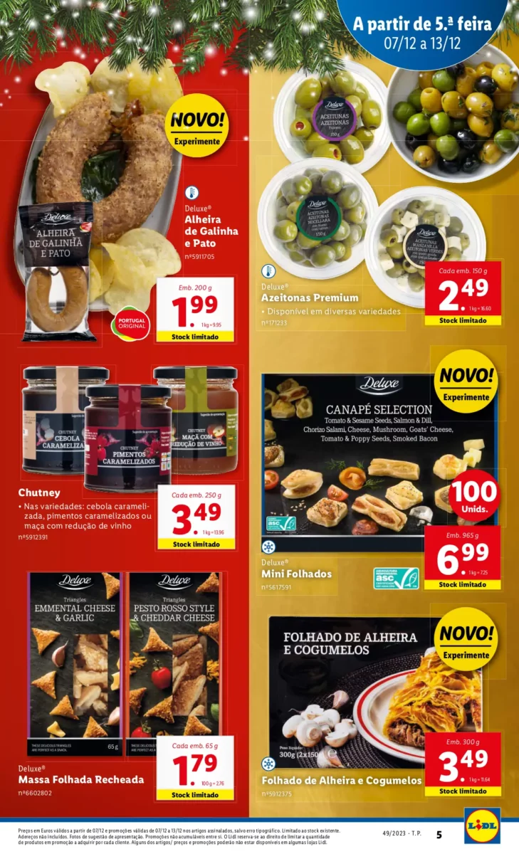 Antevis&atilde;o Folheto LiDL Novidades (a partir de 7 dezembro)