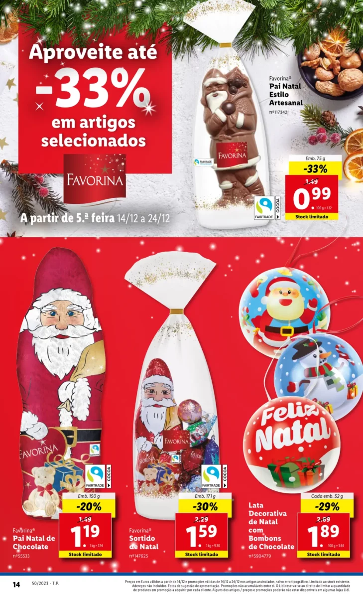 Antevis&atilde;o Folheto LiDL Novidades (a partir de 14 dezembro)