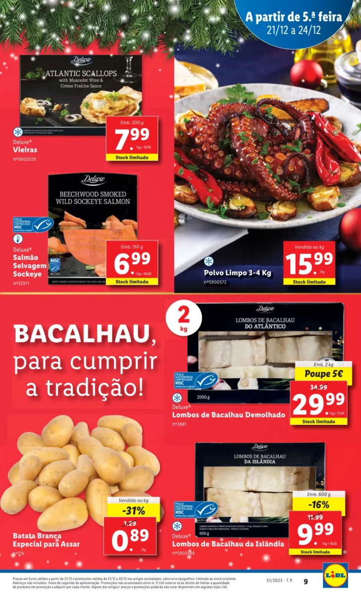 Antevis&atilde;o Folheto LiDL Novidades (21 a 24 dezembro)