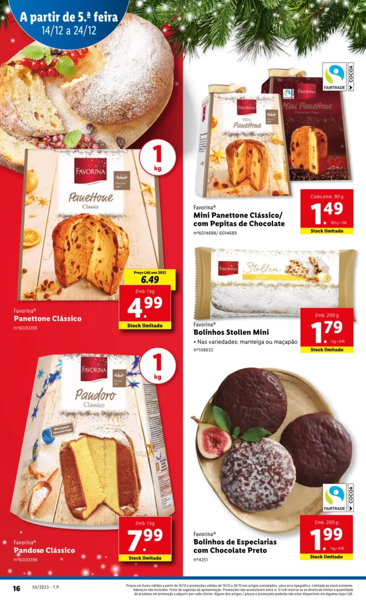 Antevis&atilde;o Folheto LiDL Novidades (a partir de 14 dezembro)