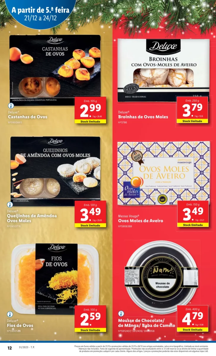 Antevis&atilde;o Folheto LiDL Novidades (21 a 24 dezembro)