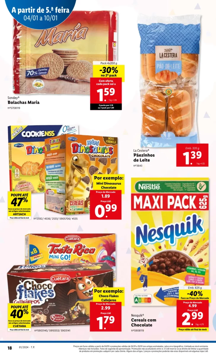 Antevis&atilde;o Folheto LiDL Novidades (a partir de 4 janeiro)