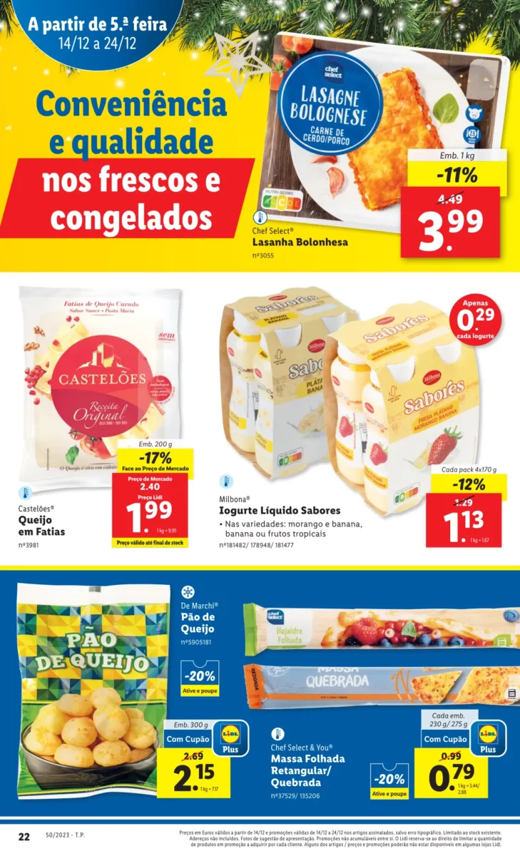Antevis&atilde;o Folheto LiDL Novidades (a partir de 14 dezembro)