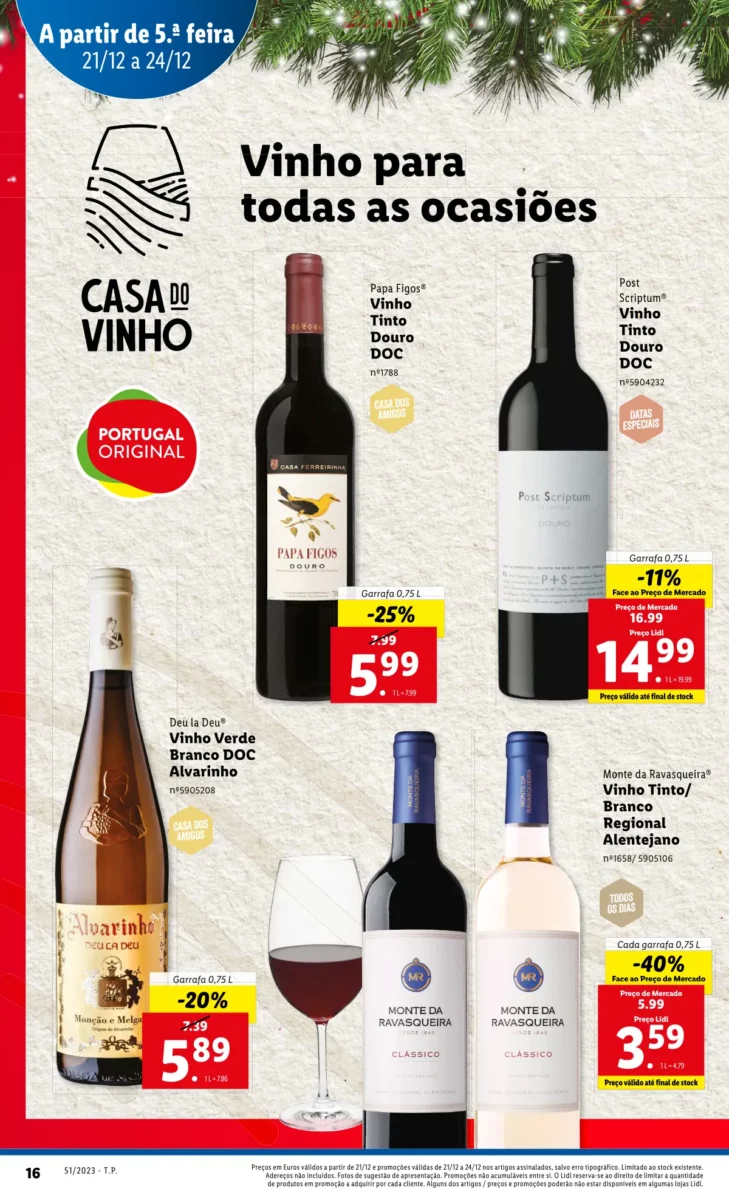 Antevis&atilde;o Folheto LiDL Novidades (21 a 24 dezembro)