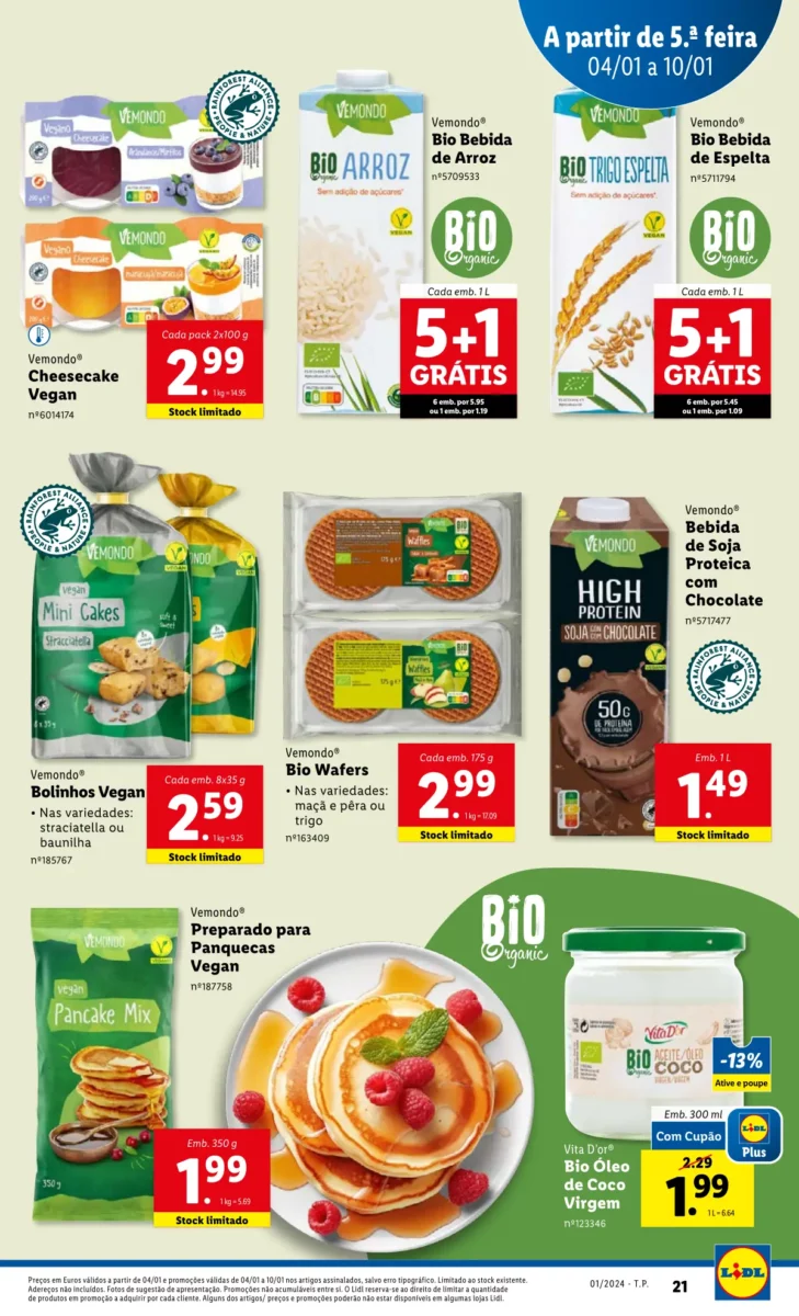 Antevis&atilde;o Folheto LiDL Novidades (a partir de 4 janeiro)