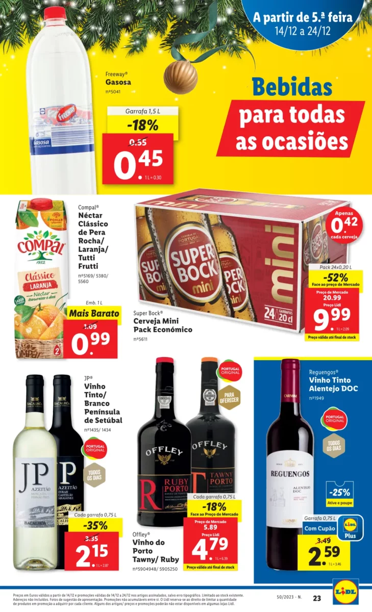 Antevis&atilde;o Folheto LiDL Novidades (a partir de 14 dezembro)