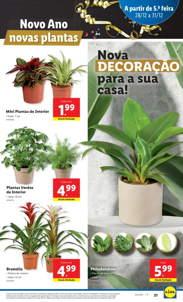 Antevis&atilde;o Folheto LiDL Novidades (a partir de 28 dezembro)