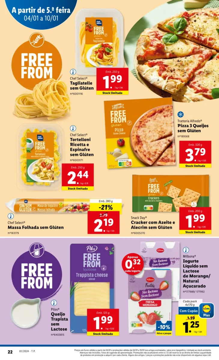 Antevis&atilde;o Folheto LiDL Novidades (a partir de 4 janeiro)