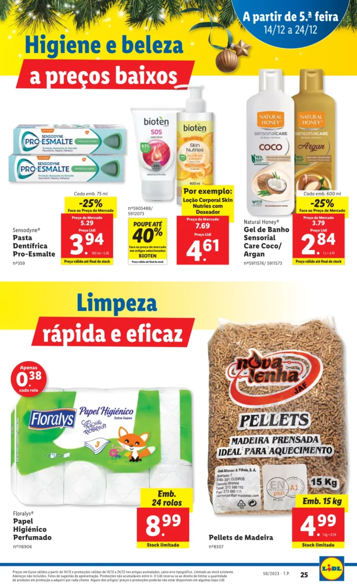 Antevis&atilde;o Folheto LiDL Novidades (a partir de 14 dezembro)