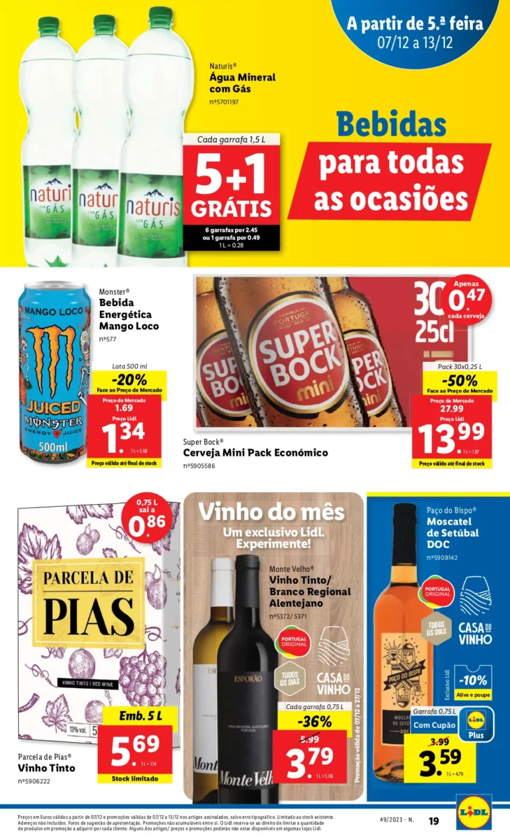 Antevis&atilde;o Folheto LiDL Novidades (a partir de 7 dezembro)