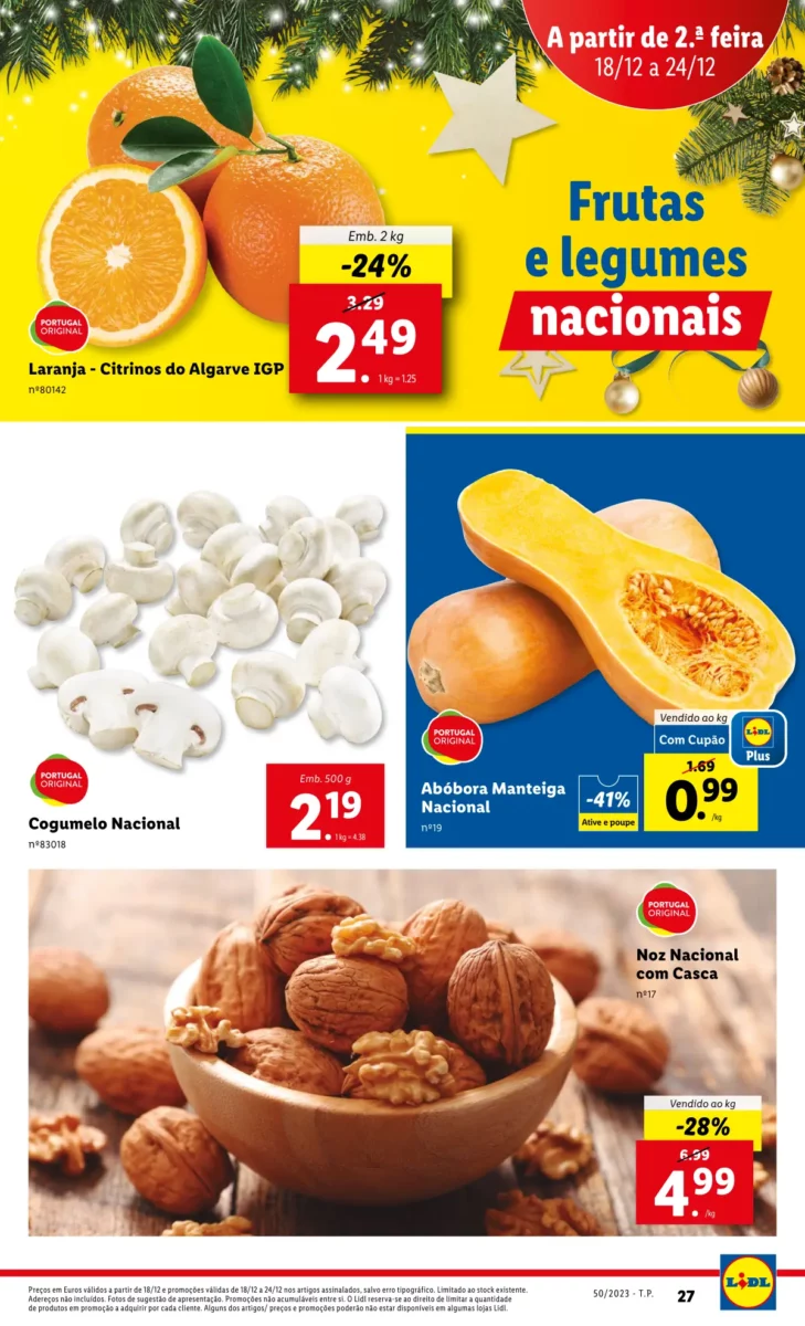 Antevis&atilde;o Folheto LiDL Novidades (a partir de 14 dezembro)