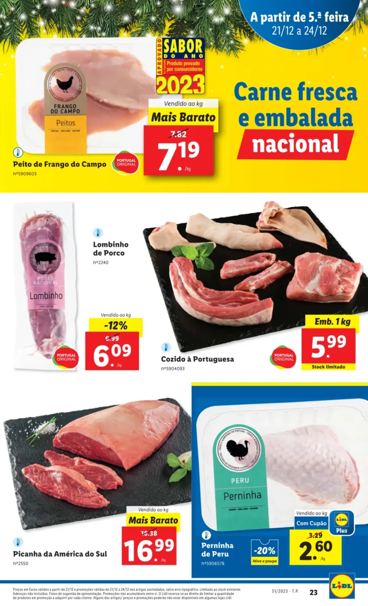 Antevis&atilde;o Folheto LiDL Novidades (21 a 24 dezembro)
