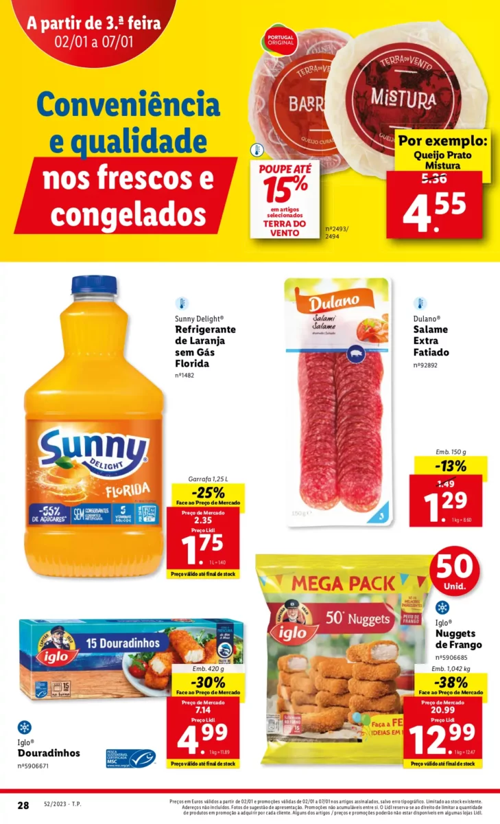 Antevis&atilde;o Folheto LiDL Novidades (a partir de 28 dezembro)