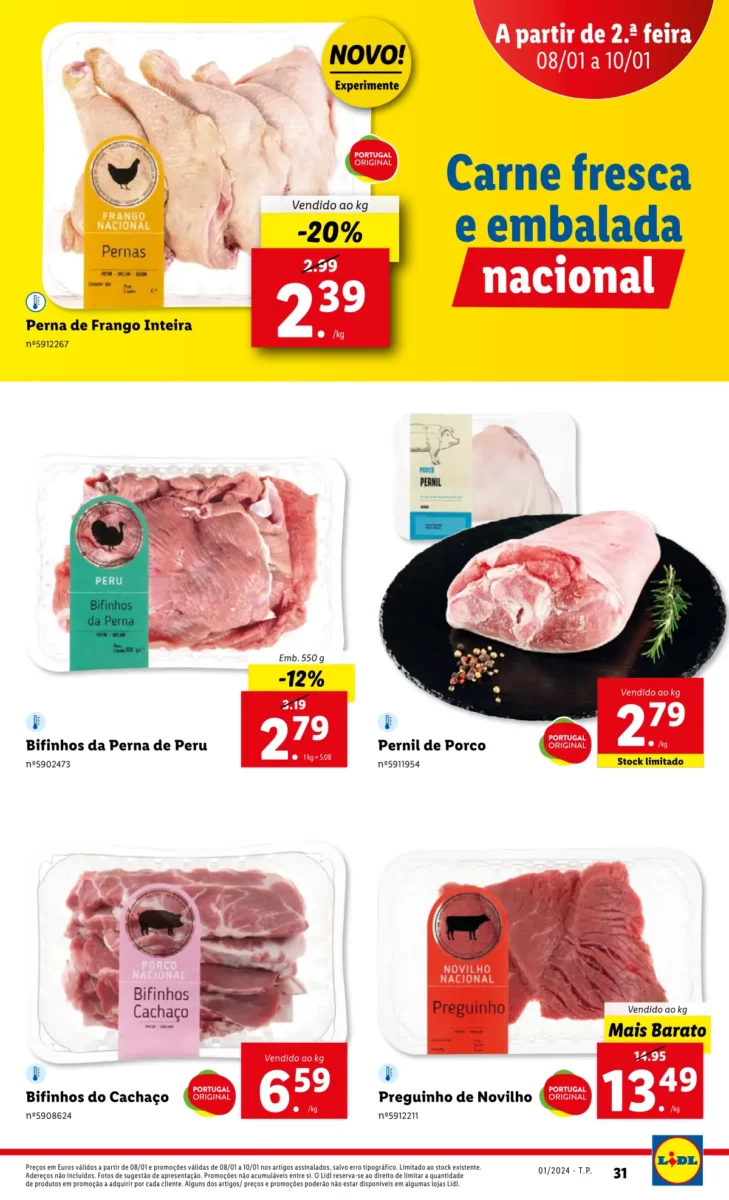 Antevis&atilde;o Folheto LiDL Novidades (a partir de 4 janeiro)