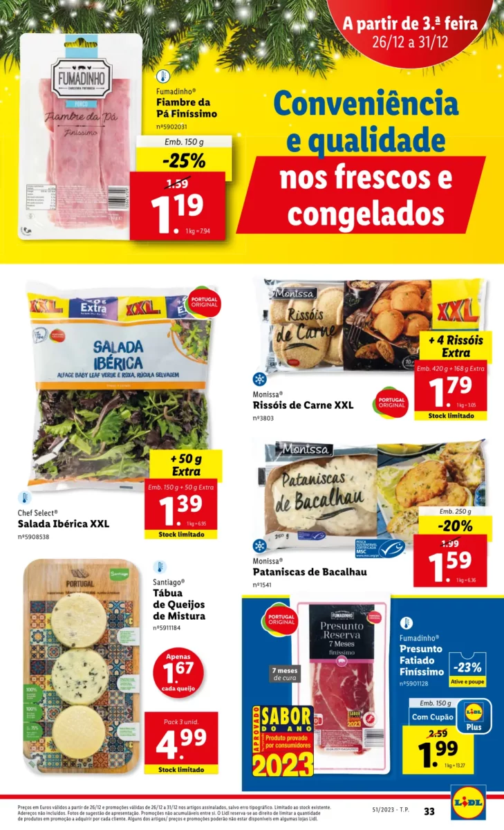 Antevis&atilde;o Folheto LiDL Novidades (21 a 24 dezembro)
