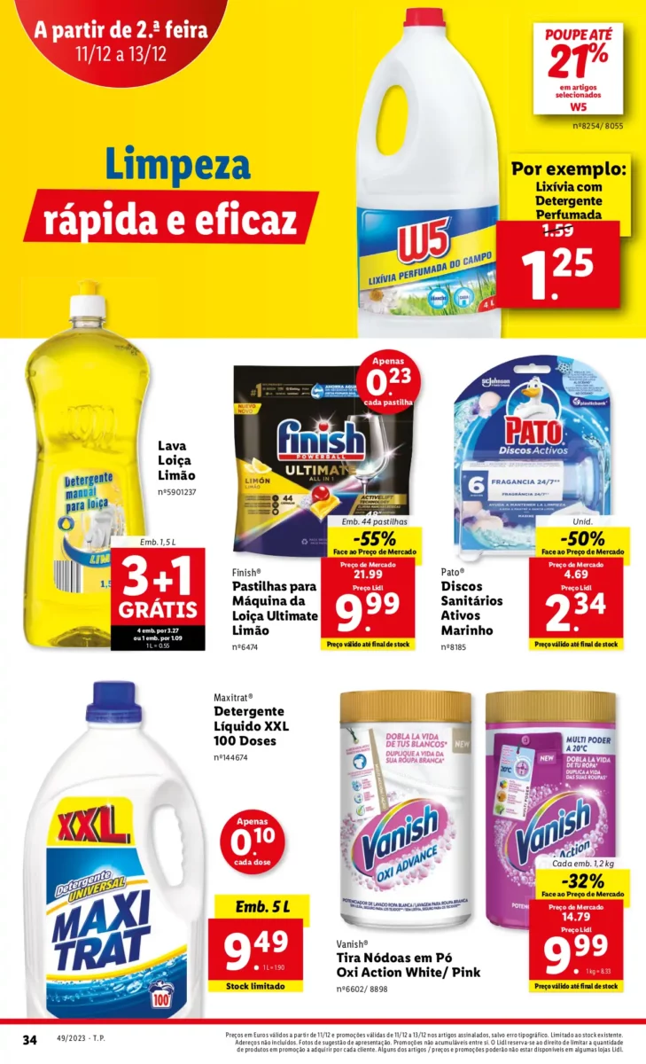 Antevis&atilde;o Folheto LiDL Novidades (a partir de 7 dezembro)