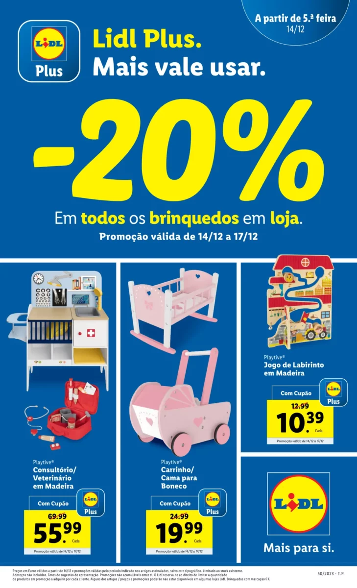 Antevis&atilde;o Folheto LiDL Novidades (a partir de 14 dezembro)