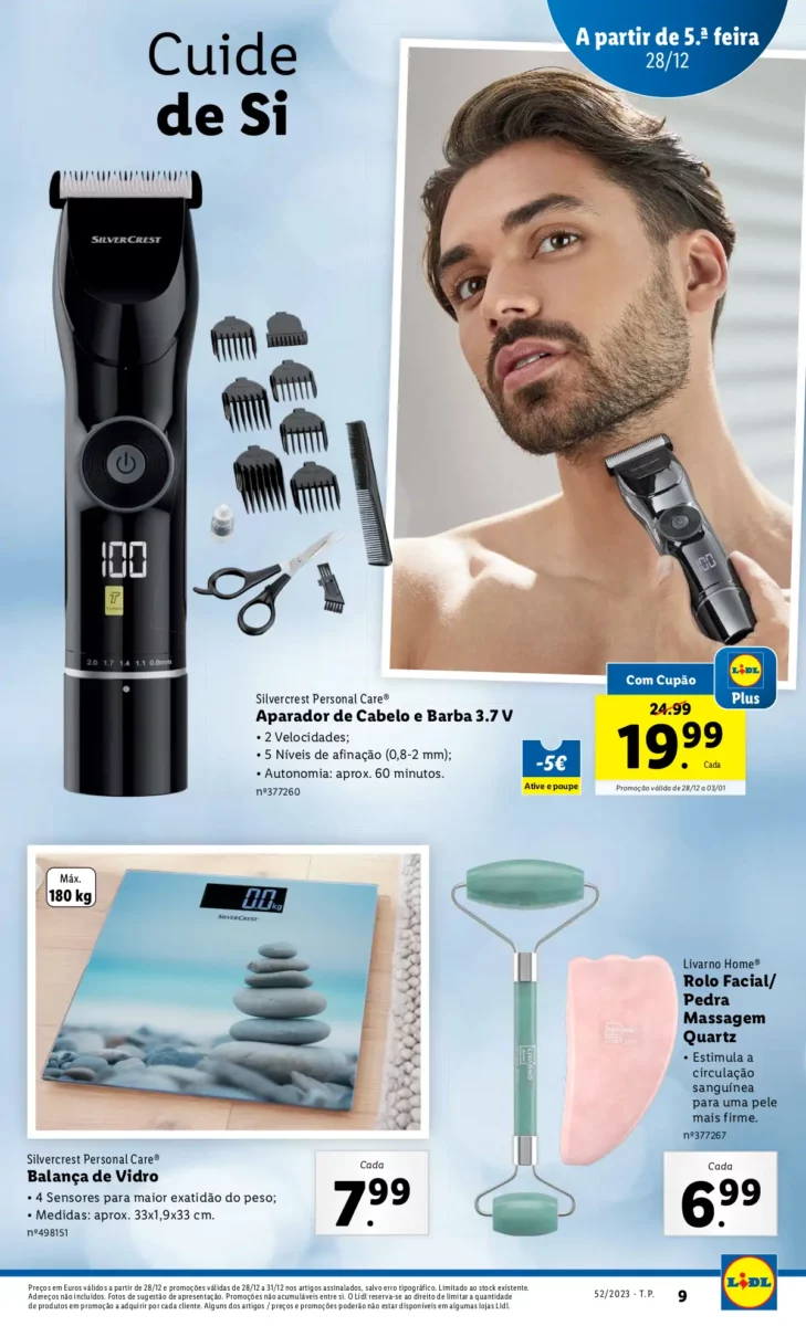 Antevis&atilde;o Folheto LiDL Novidades (a partir de 28 dezembro)