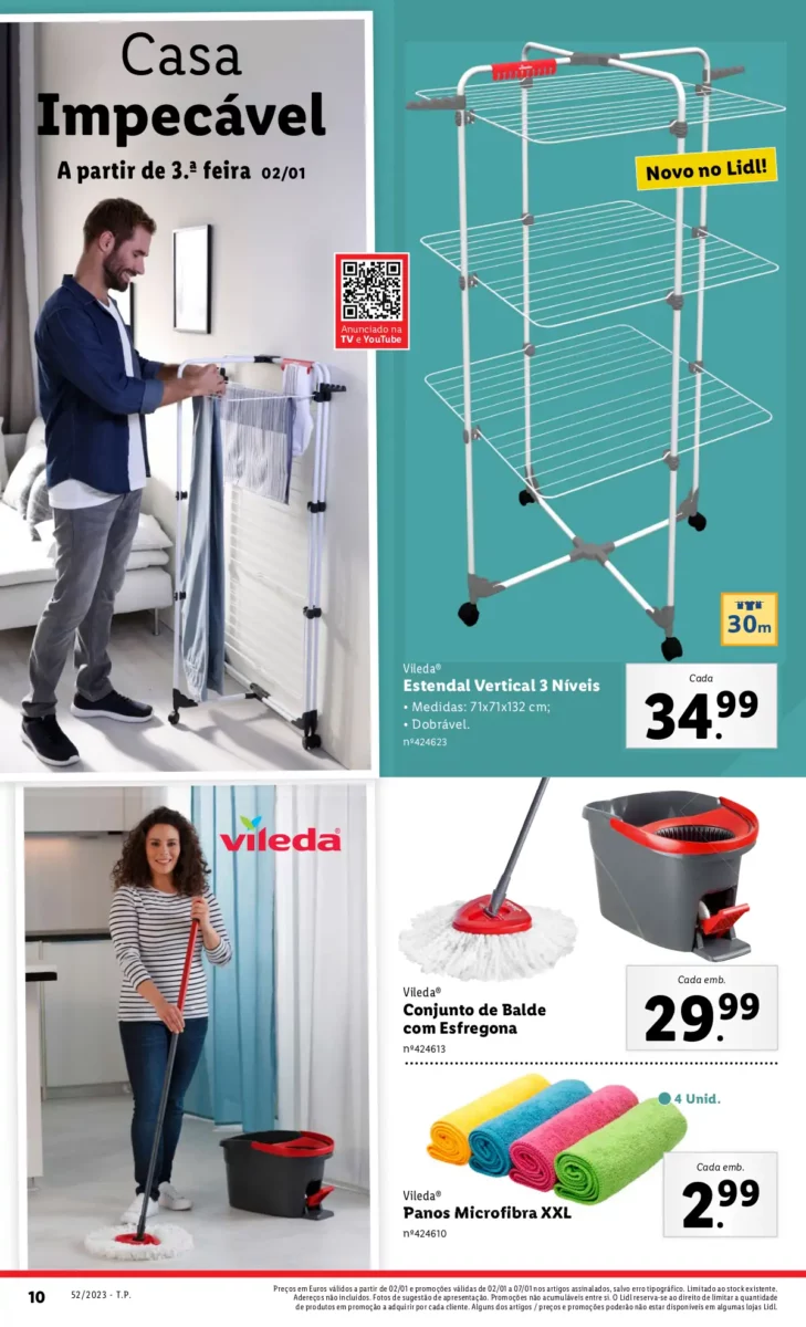 Antevis&atilde;o Folheto LiDL Novidades (a partir de 28 dezembro)