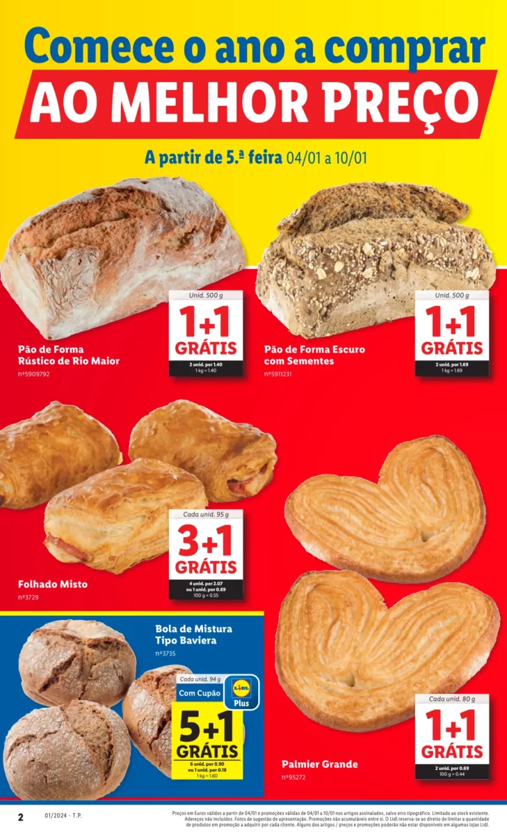 Antevis&atilde;o Folheto LiDL Promo&ccedil;&otilde;es (4 a 10 janeiro)