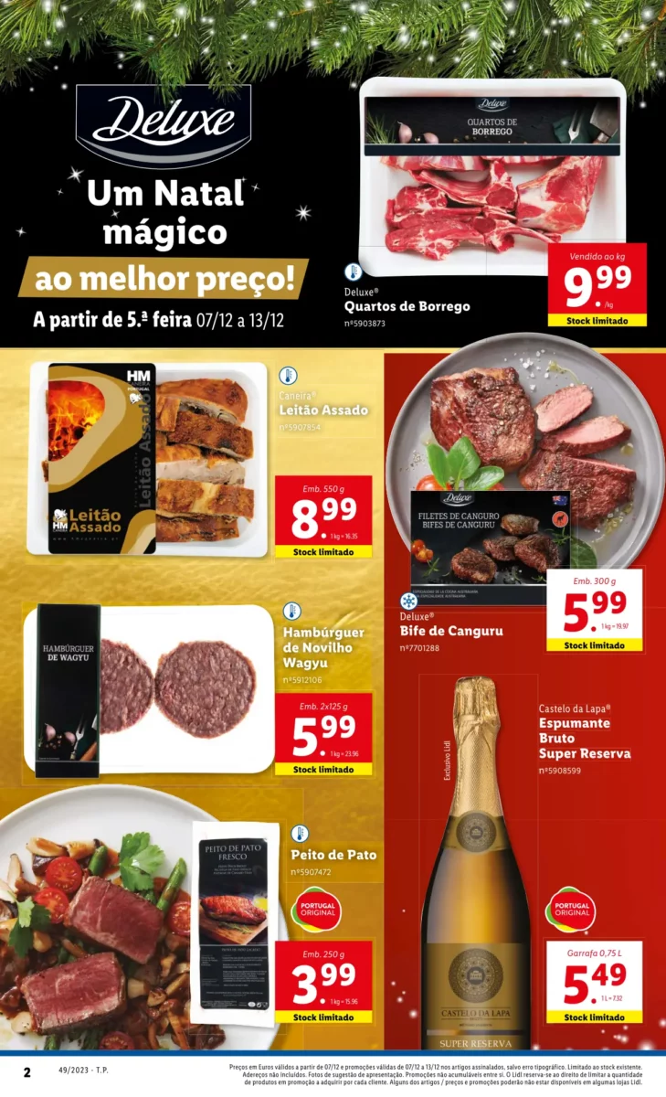 Antevis&atilde;o Folheto LiDL Promo&ccedil;&otilde;es (7 a 13 dezembro)