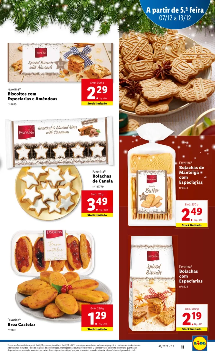 Antevis&atilde;o Folheto LiDL Promo&ccedil;&otilde;es (7 a 13 dezembro)