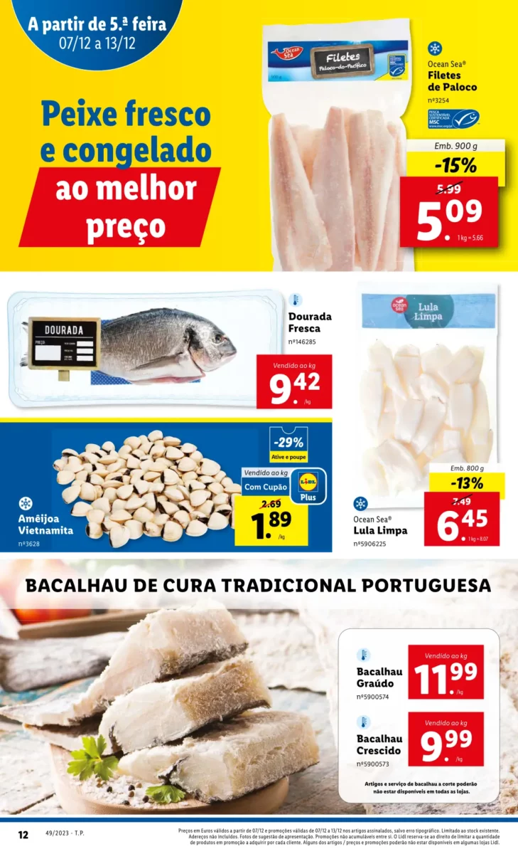 Antevis&atilde;o Folheto LiDL Promo&ccedil;&otilde;es (7 a 13 dezembro)