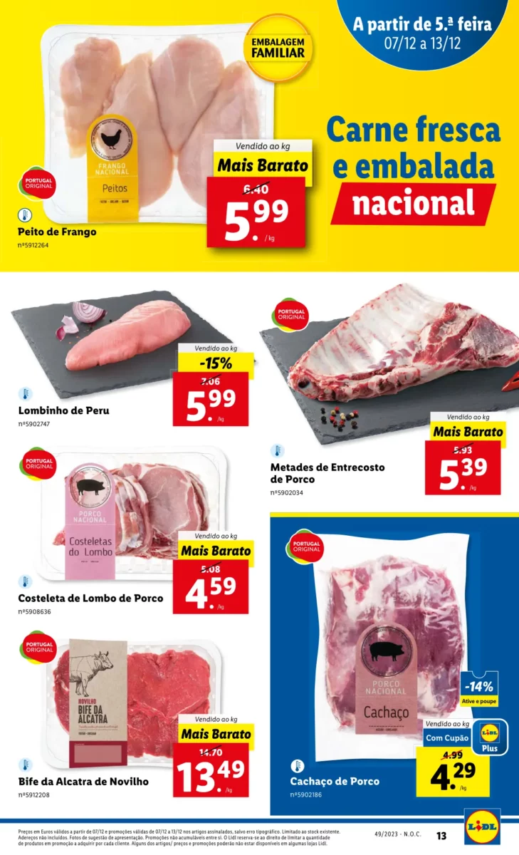 Antevis&atilde;o Folheto LiDL Promo&ccedil;&otilde;es (7 a 13 dezembro)