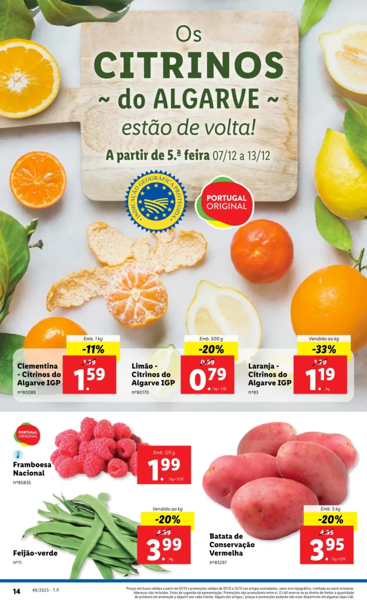 Antevis&atilde;o Folheto LiDL Promo&ccedil;&otilde;es (7 a 13 dezembro)