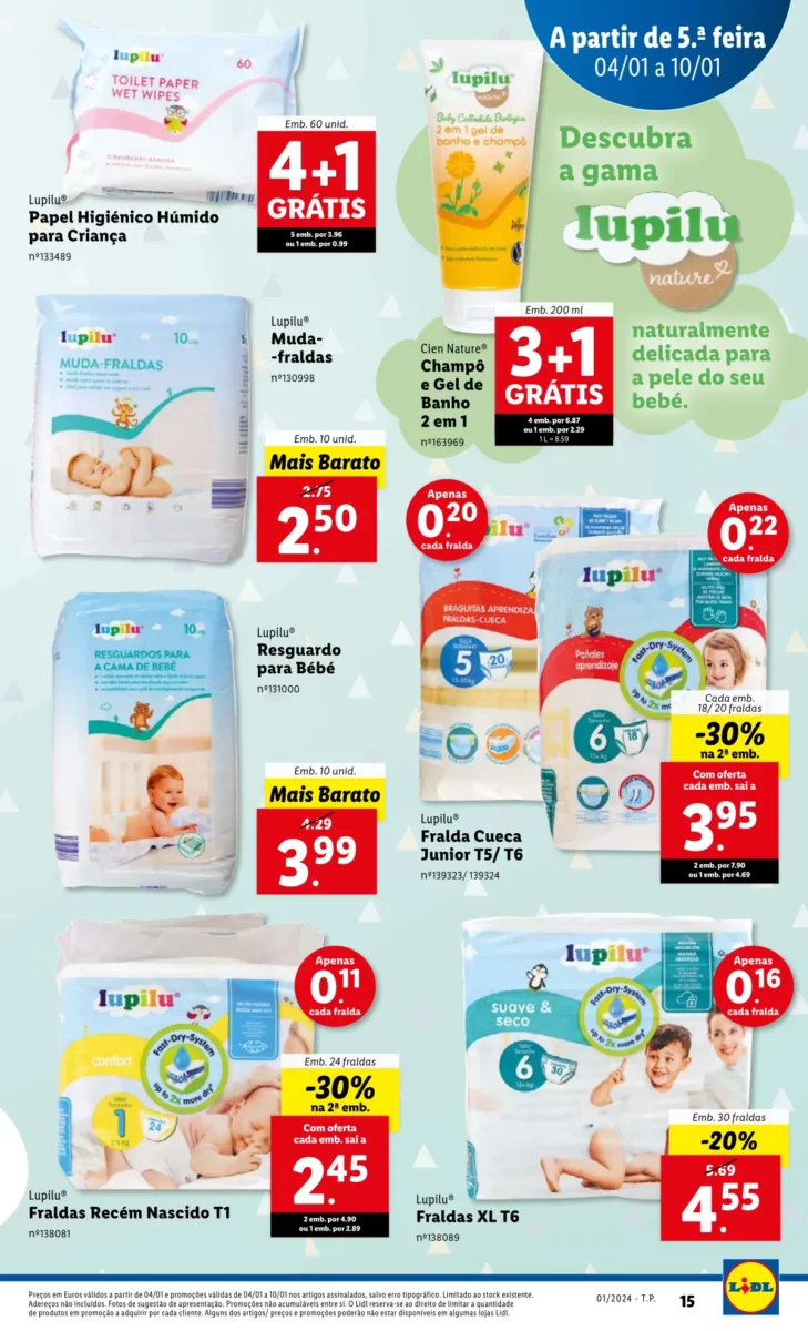 Antevis&atilde;o Folheto LiDL Promo&ccedil;&otilde;es (4 a 10 janeiro)