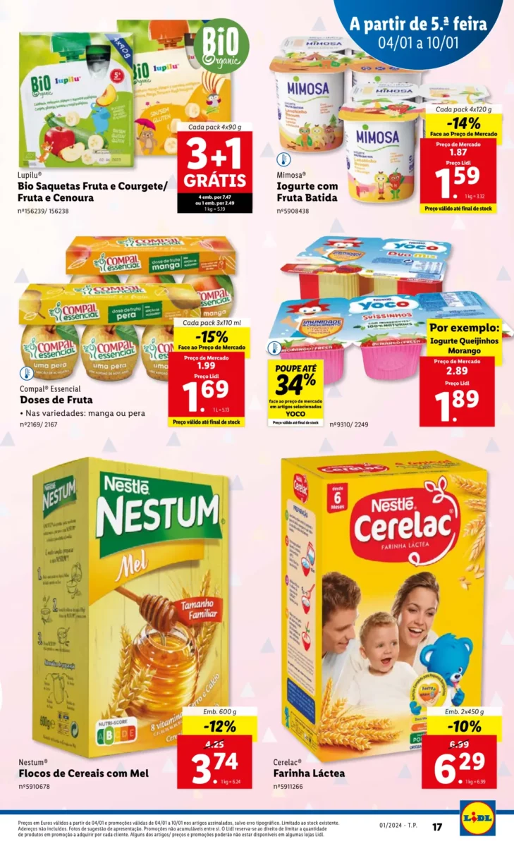 Antevis&atilde;o Folheto LiDL Promo&ccedil;&otilde;es (4 a 10 janeiro)