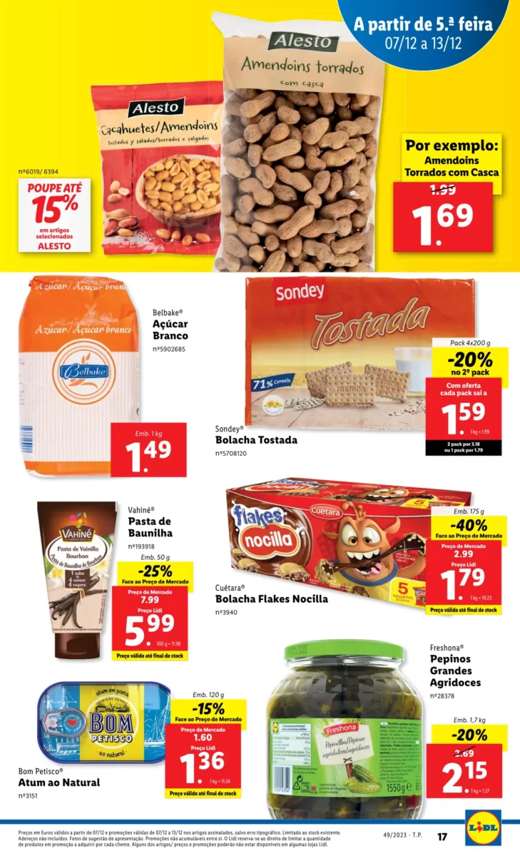 Antevis&atilde;o Folheto LiDL Promo&ccedil;&otilde;es (7 a 13 dezembro)