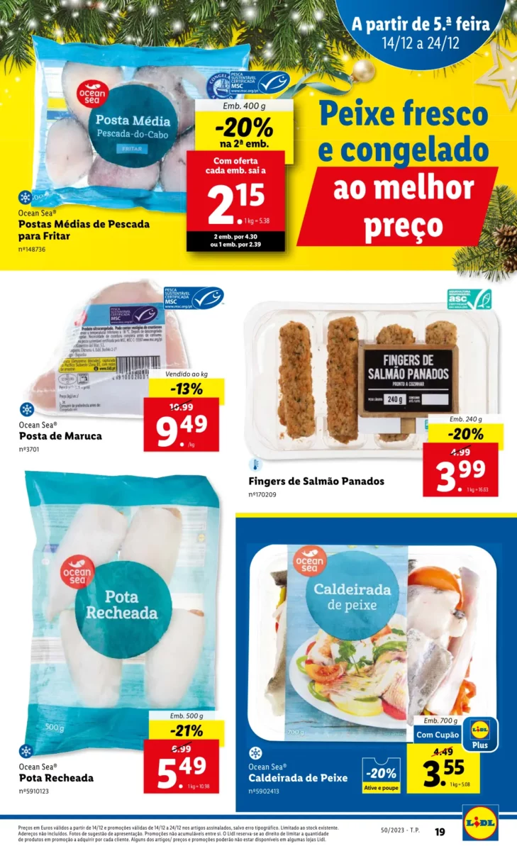 Antevis&atilde;o Folheto LiDL Promo&ccedil;&otilde;es (14 a 20 dezembro)