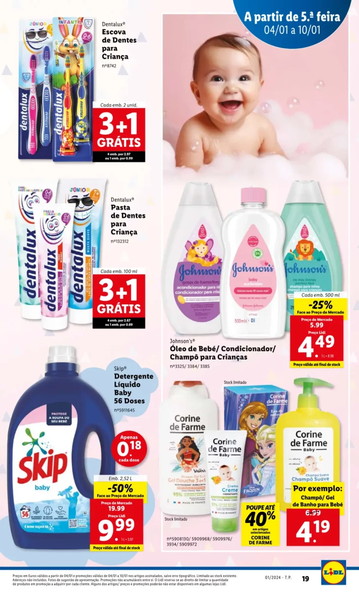 Antevis&atilde;o Folheto LiDL Promo&ccedil;&otilde;es (4 a 10 janeiro)