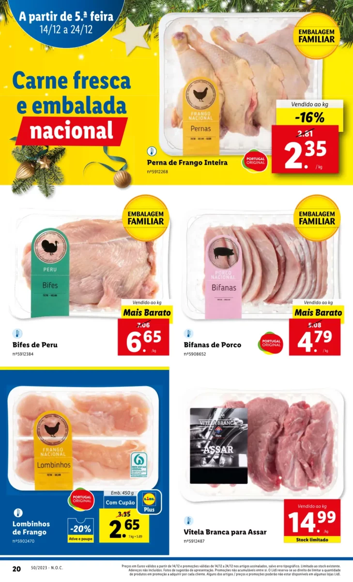 Antevis&atilde;o Folheto LiDL Promo&ccedil;&otilde;es (14 a 20 dezembro)