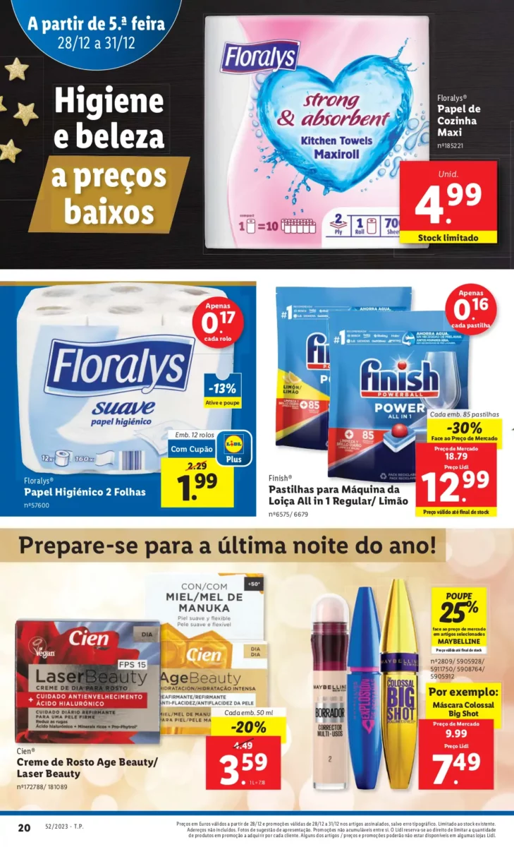 Antevis&atilde;o Folheto LiDL Promo&ccedil;&otilde;es (28 a 31 dezembro)