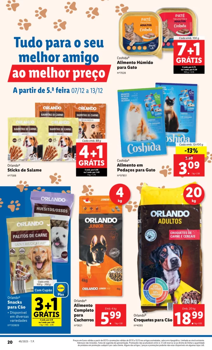 Antevis&atilde;o Folheto LiDL Promo&ccedil;&otilde;es (7 a 13 dezembro)
